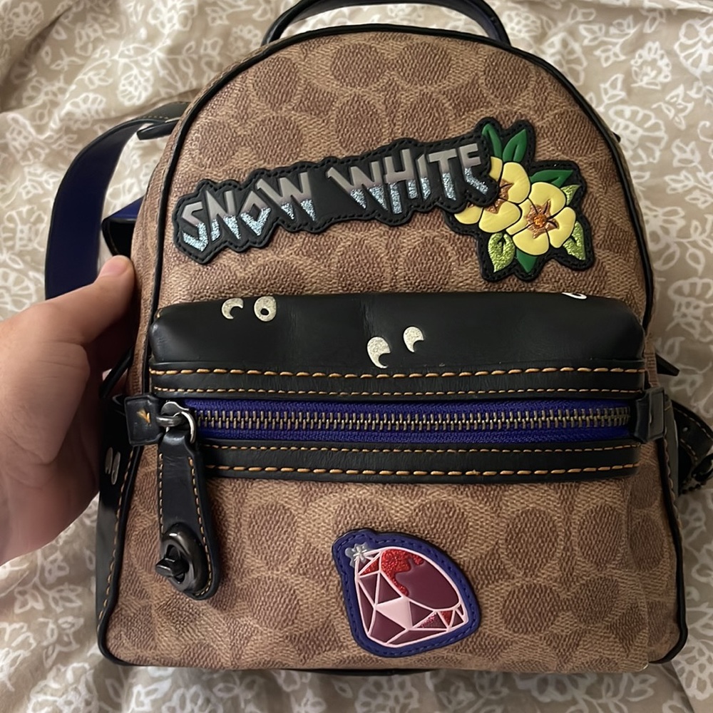 RARE LIMITED EDITION. Coach x Disney snowhite backpack